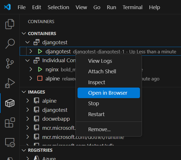 Screenshot - Open in Browser